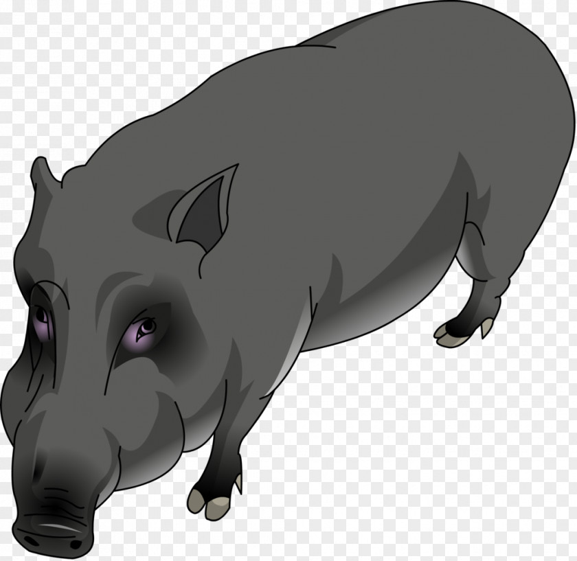 Boar Cartoon Pattern Drawing PNG