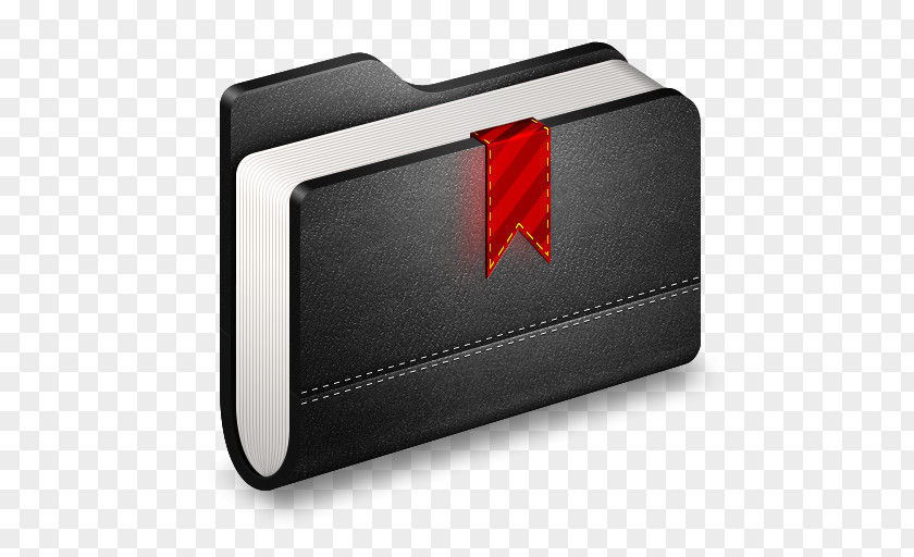 Bookmark Black Folder Automotive Tail & Brake Light Brand Wallet PNG