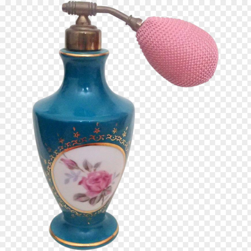Cartoon Painted Perfume Bottle Vase PNG