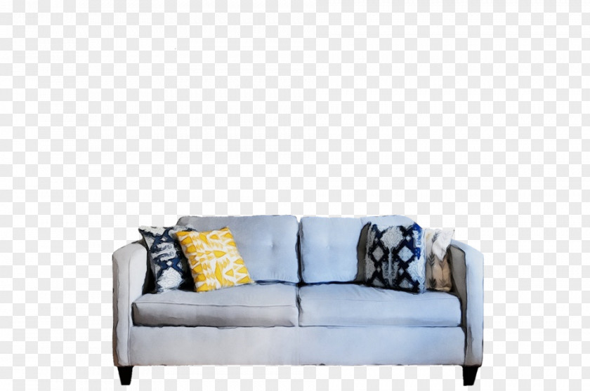 Interior Design Living Room Furniture White Couch Blue Sofa Bed PNG