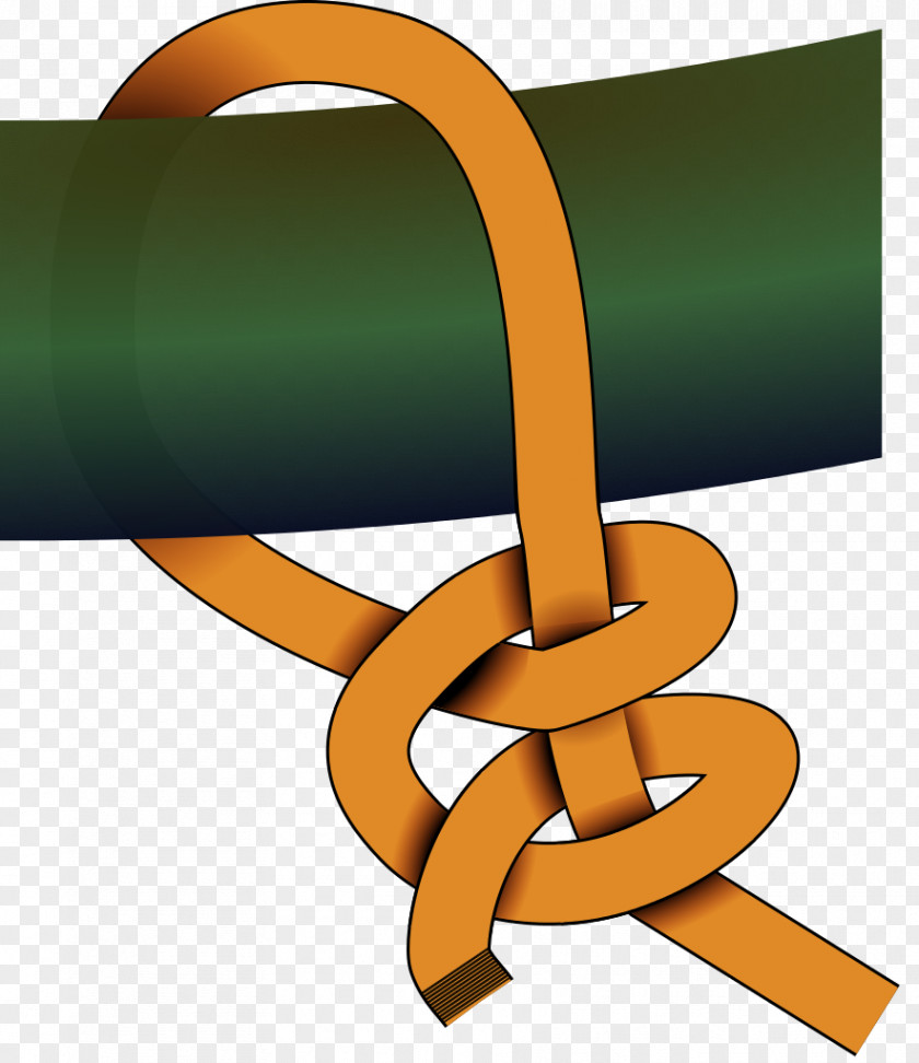 Rope Knot Half Hitch Round Turn And Two Half-hitches PNG