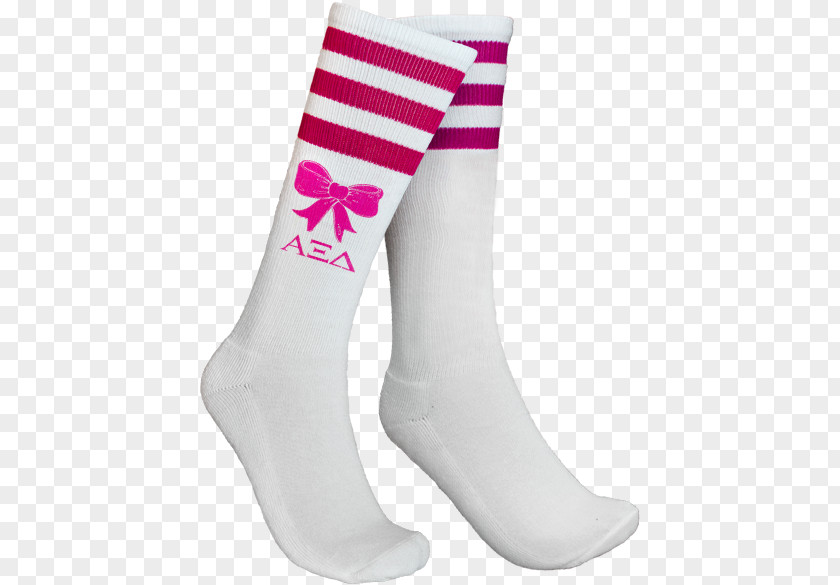 Alpha Xi Delta Sock PNG