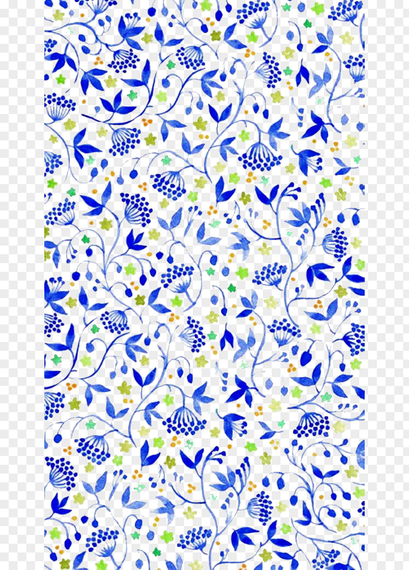 Blue Pattern Background PNG