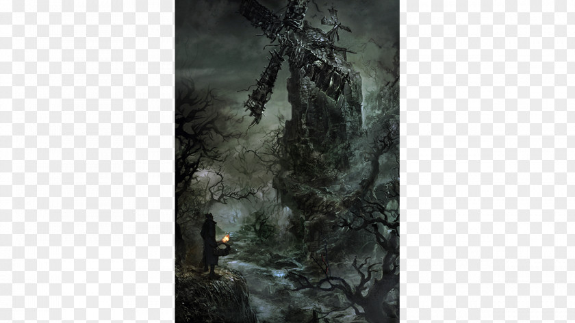 Bloodborne PlayStation 4 Concept Art Video Game PNG