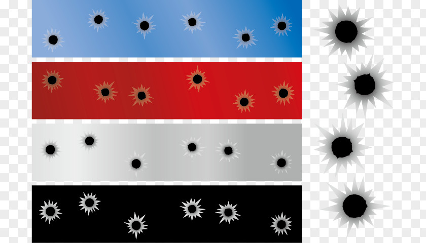 Bullet Holes Material Effect Download Clip Art PNG