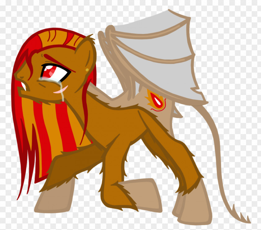Fire And Blood Lion Horse Cat Legendary Creature PNG