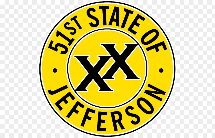 T-shirt Jefferson Hoodie Yreka 51st State PNG