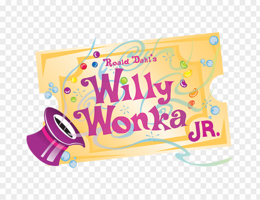Willy Wonka Jr. Tickets Charlie And The Chocolate Factory Bucket ROALD DAHL'S WILLY WONKA JR PNG