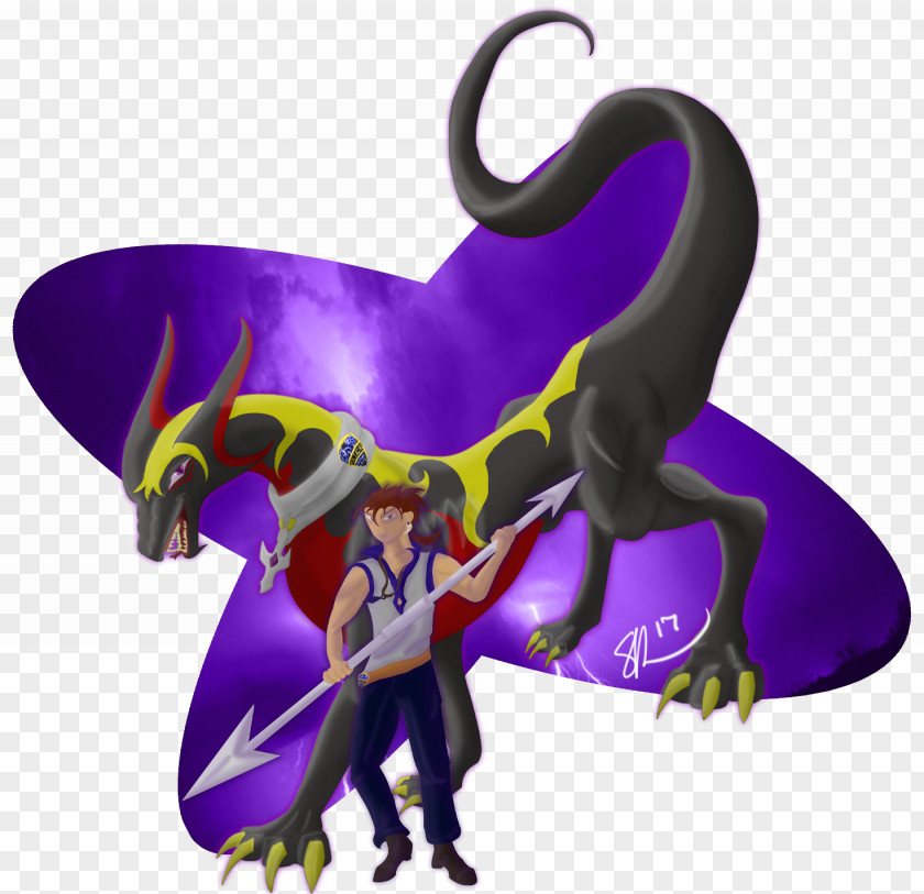 Runas Illustration Cartoon Organism Purple Legendary Creature PNG