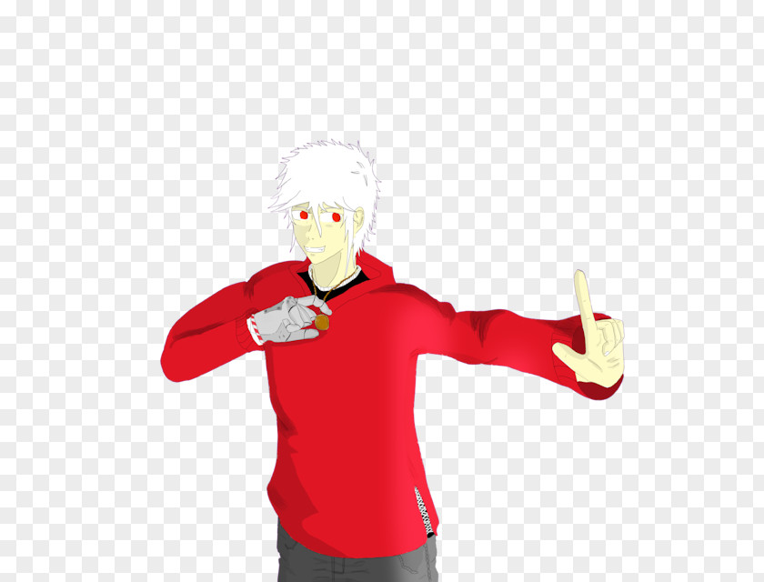 Thumb Cartoon Character PNG