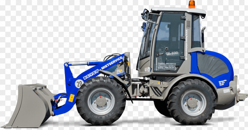 Tractor Loader Tire Etukuormain Shovel PNG