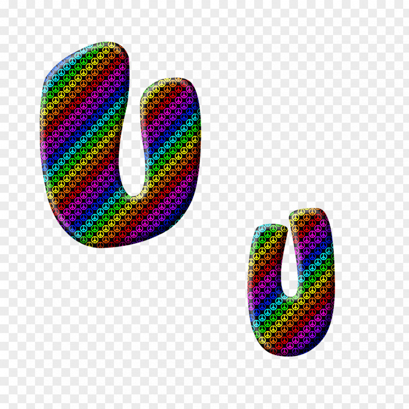 3D Numbers U Letter Alphabet Initial Image PNG