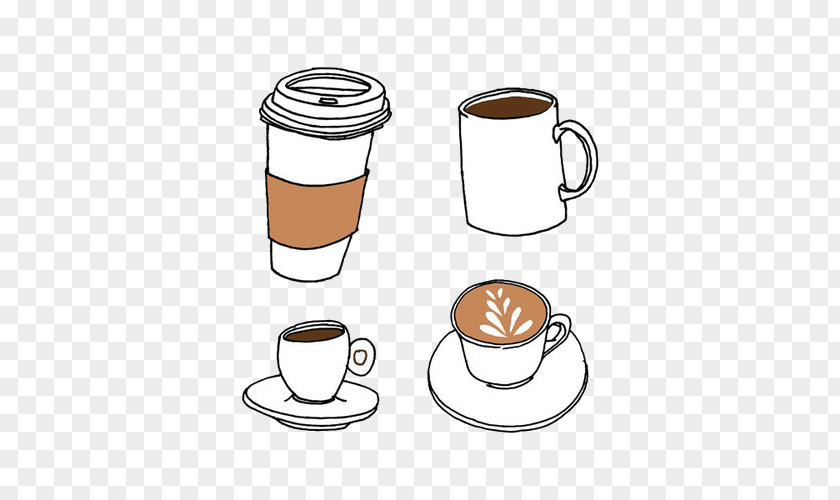 Coffe Been Coffee Cup Cafe Tea Caffeinated Drink PNG