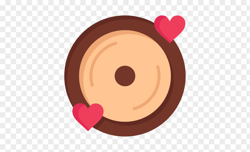 Doughnut Heart Cartoon PNG