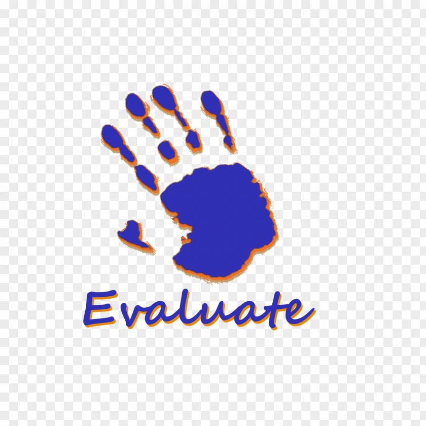 Explore Logo Brand Cobalt Blue Finger Font PNG