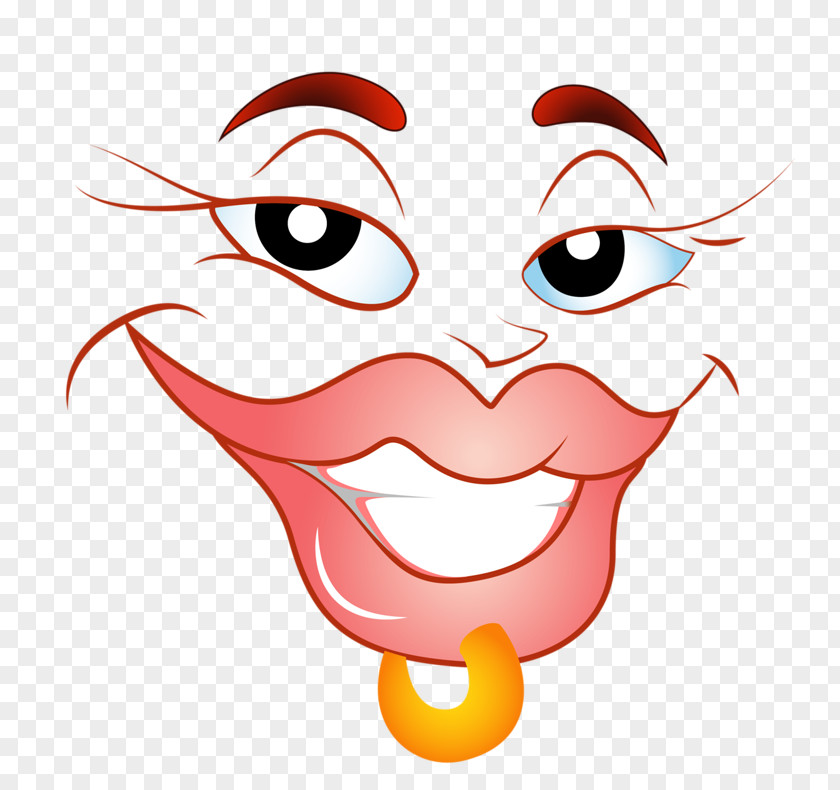 Pleased Comedy Happy Face PNG