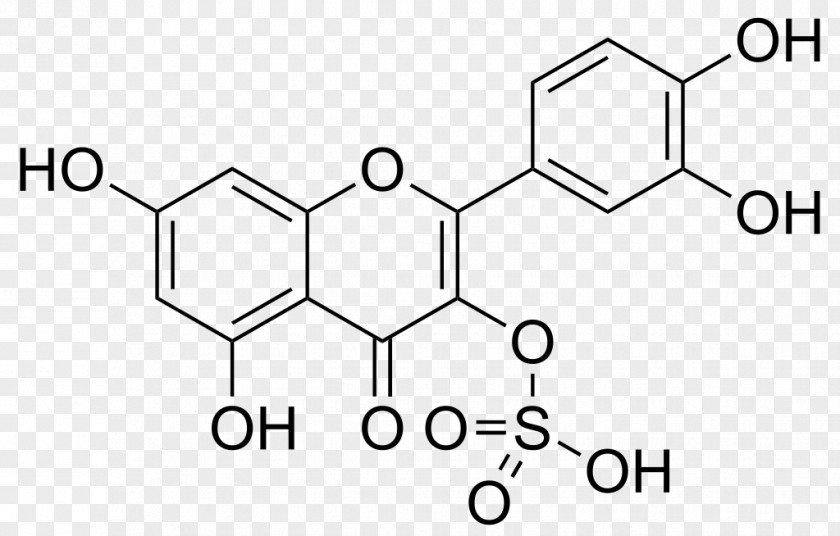 Sodium Sulfate Quercetin 3-O-sulfate Flavonoid Morin PNG