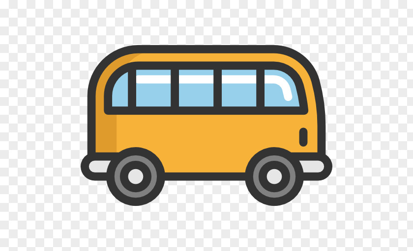 Taxi School Bus Transport Car PNG