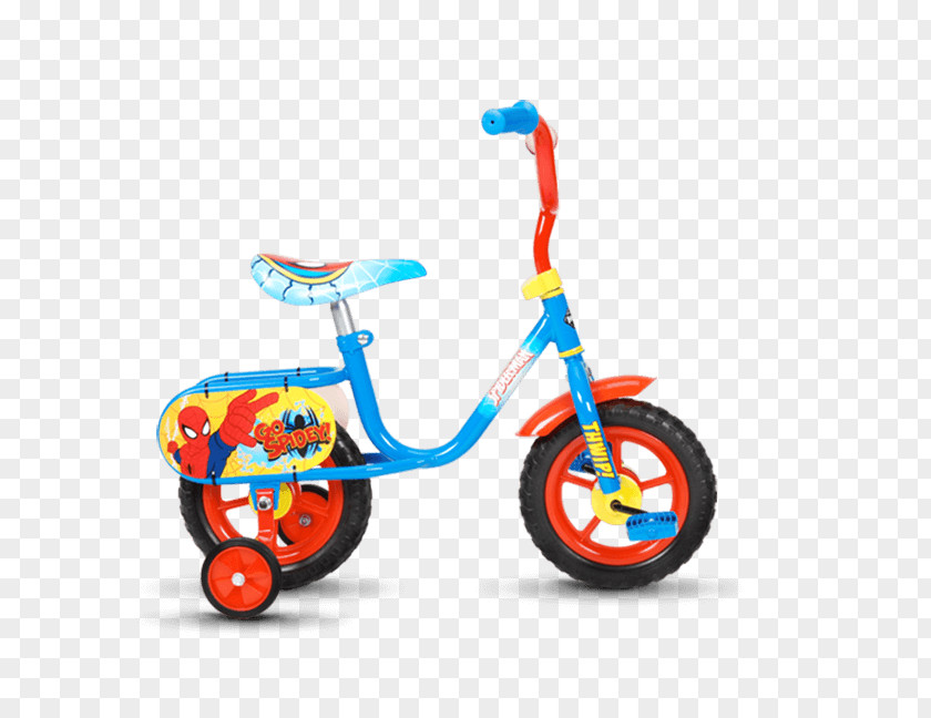 Bicycle Man Pedals Spider-Man Huffy Training Wheels PNG