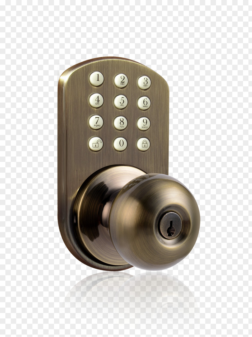 Door Lock Handle Dead Bolt Keypad PNG