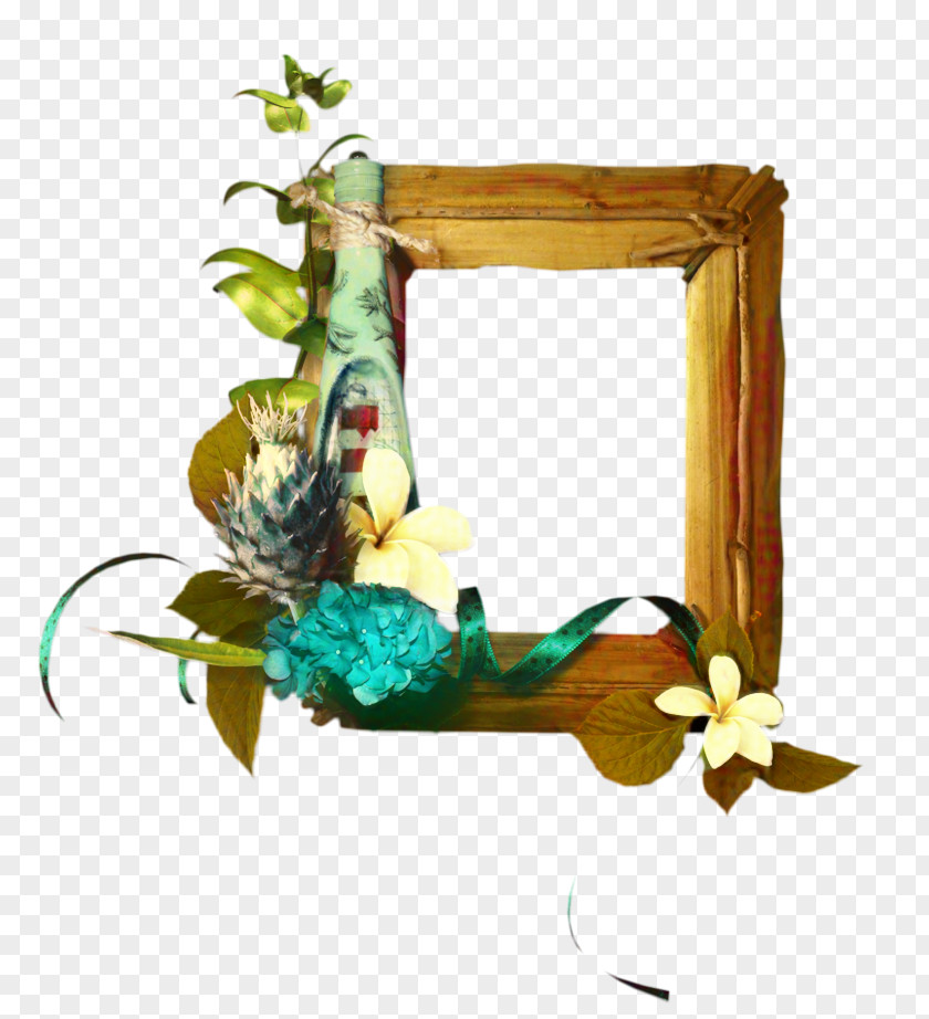 Flower Interior Design Background Frame PNG