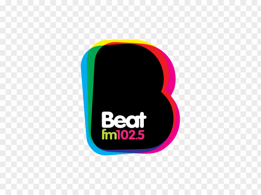 Minimal Design Beat FM 102.5 Broadcasting Logo Radio PNG