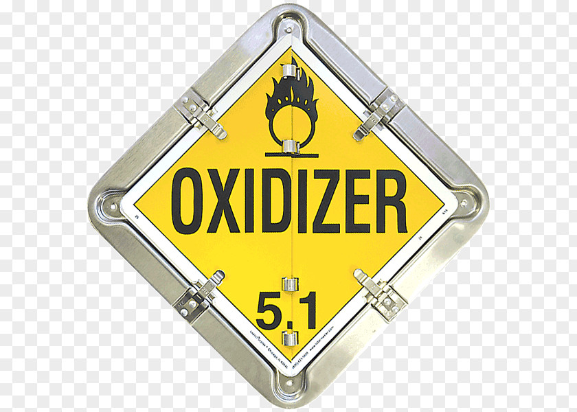 Placard Dangerous Goods HAZMAT Class 8 Corrosive Substances Sticker Label PNG