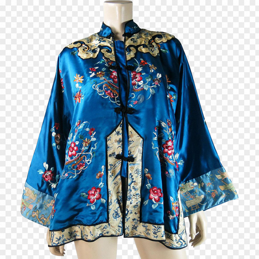 China Bathrobe Blouse Dress PNG