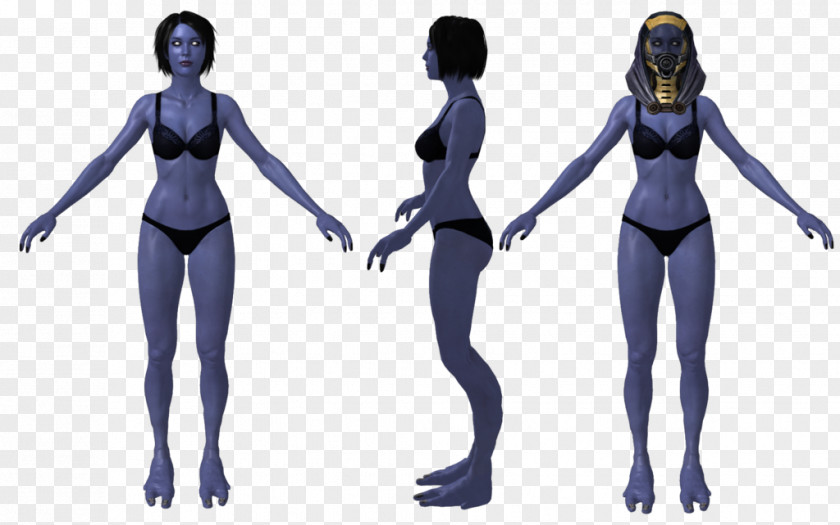 Mass Effect 3 2 Tali'Zorah BioWare The Sims PNG