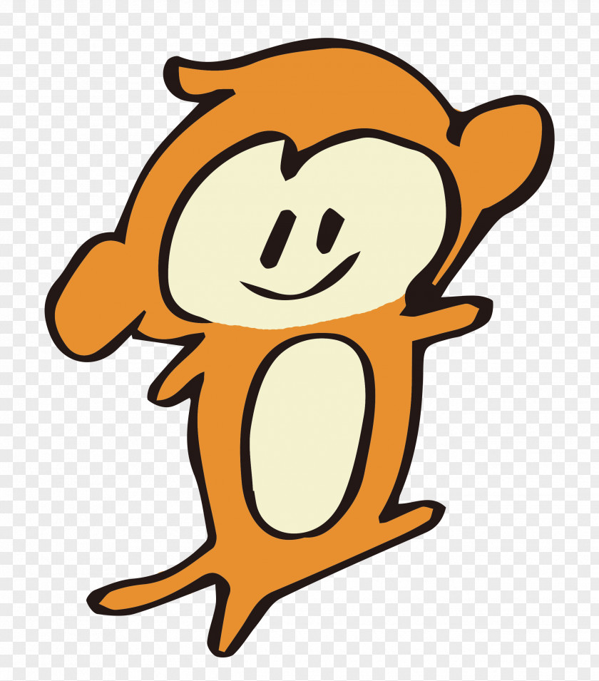 Monkey Illustration Clip Art Illustrator Image PNG