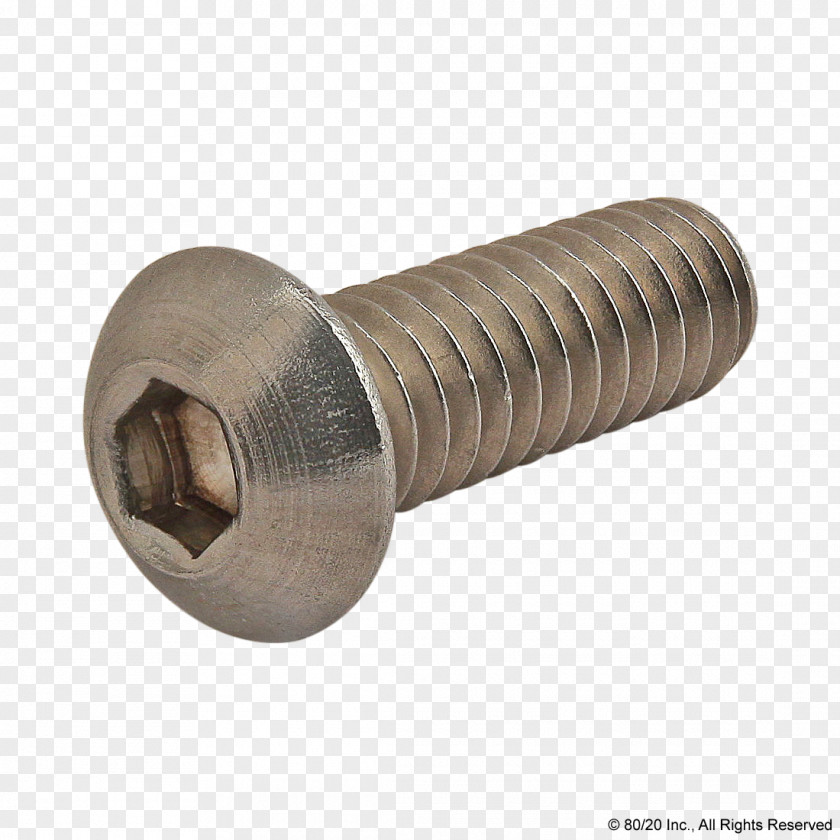 Screw ISO Metric Thread Fastener Cylinder PNG