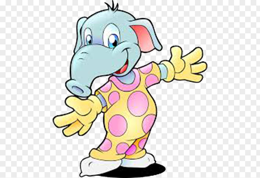 The Elephant In Clothes Pajamas Stock.xchng Clip Art PNG