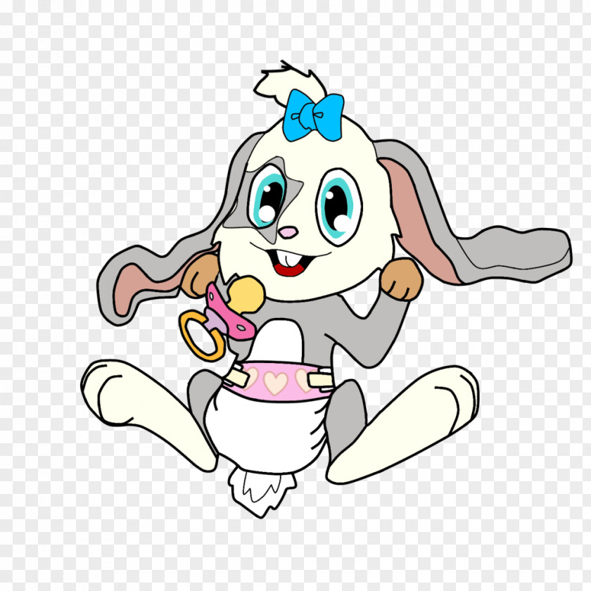 Baby Bunny Diaper Bugs Art Schnuffel PNG