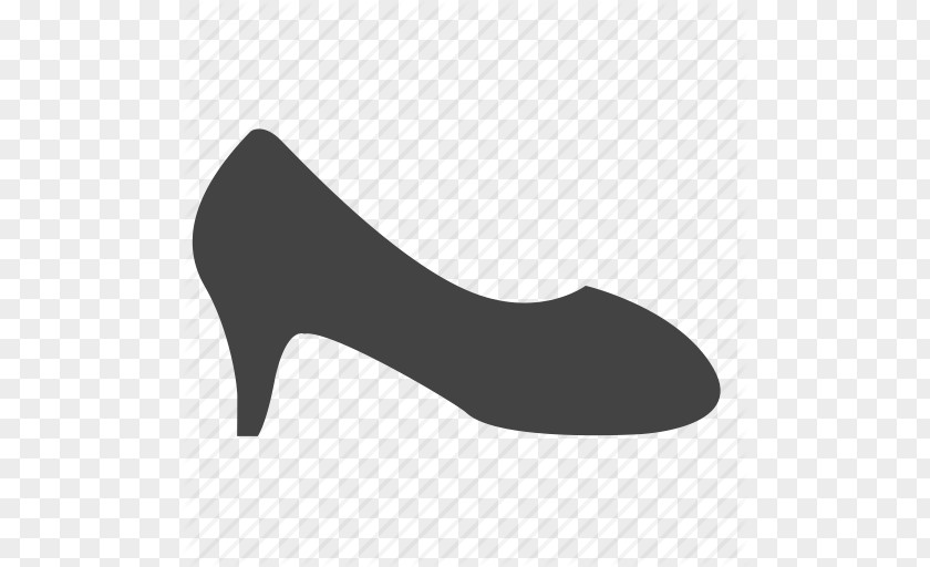 Clothing Shoe Woman Icon White High-heeled Footwear Pattern PNG