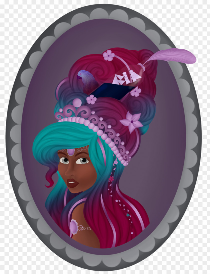Crazy Hair Pink M Character Fiction PNG