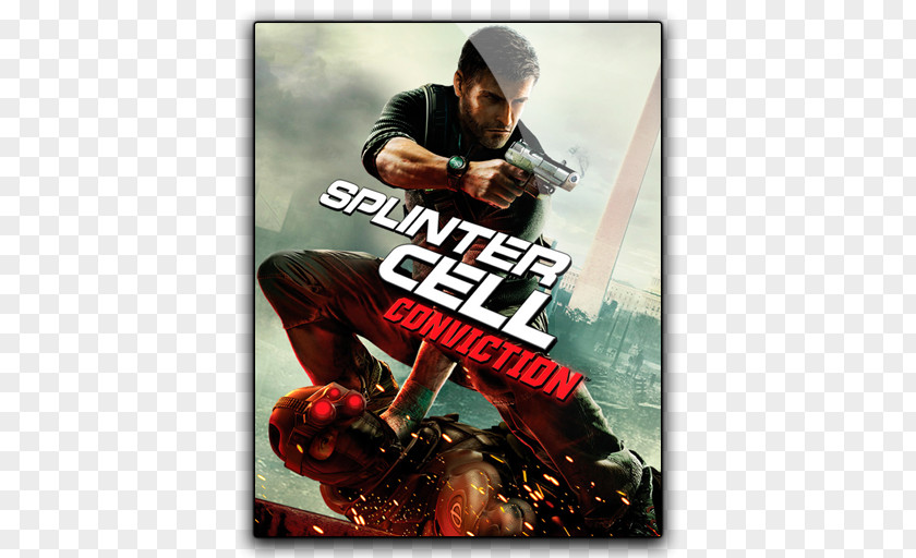Splinter Tom Clancy's Cell: Conviction Blacklist Essentials Double Agent Sam Fisher PNG