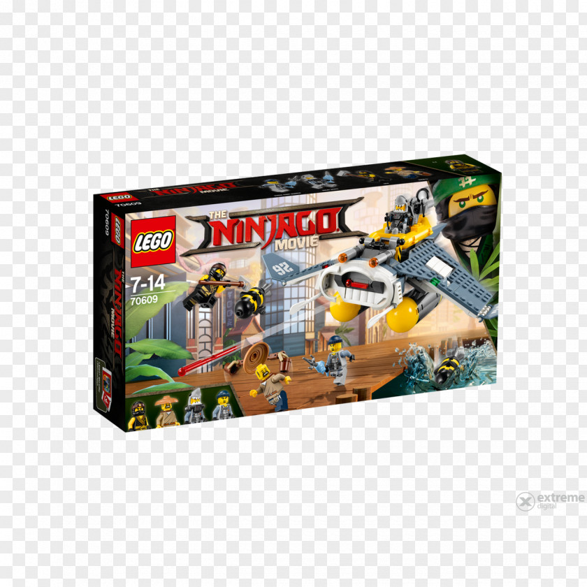 Toy Lloyd Garmadon LEGO 70609 THE NINJAGO MOVIE Manta Ray Bomber PNG