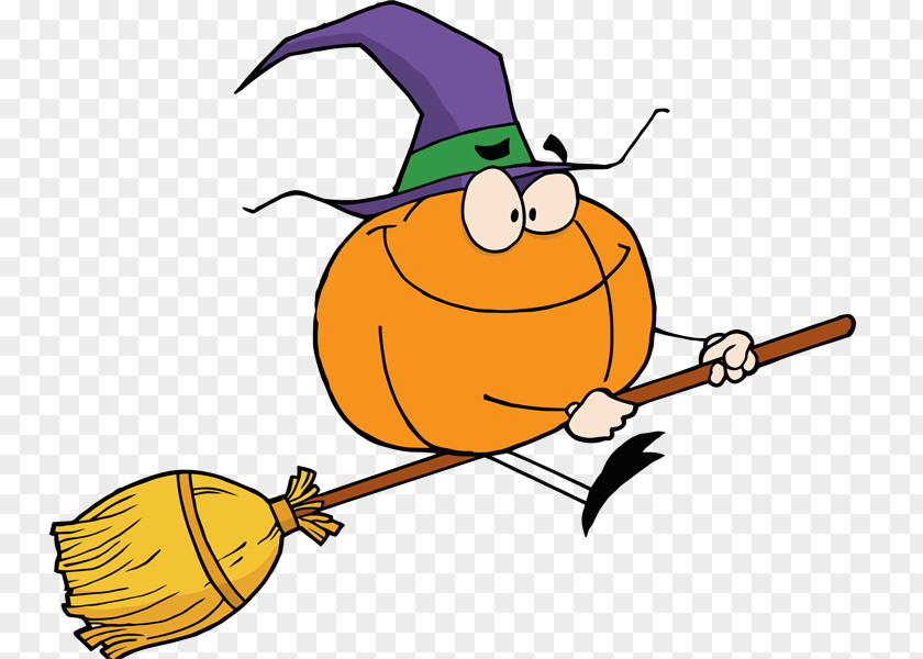 Witch On A Broomstick Clipart Witchs Broom Witchcraft Clip Art PNG