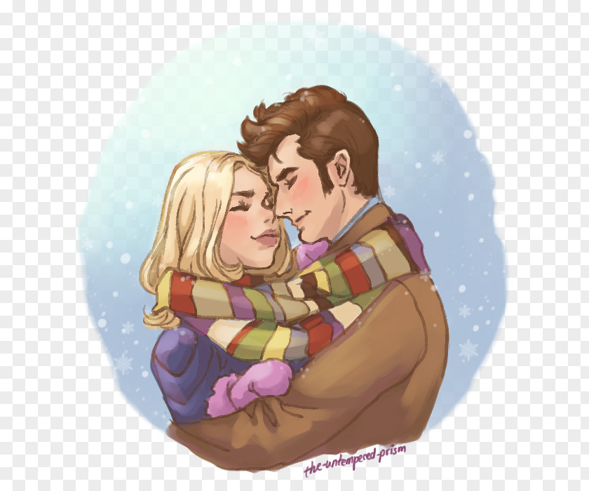 Doctor Who Tenth Rose Tyler Scarf PNG