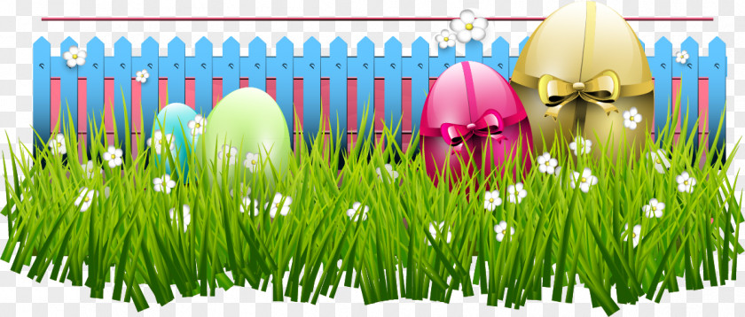 Easter Eggs Vector Material, Bunny Egg Illustration PNG