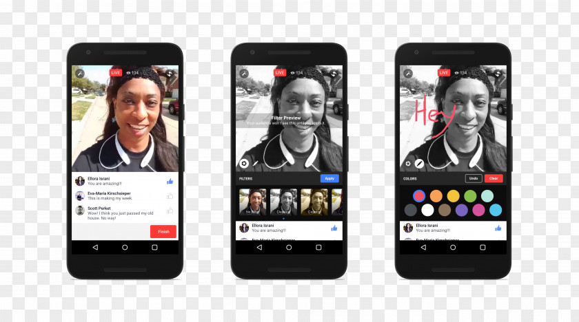 Facebook Live Streaming Media Broadcasting Periscope PNG