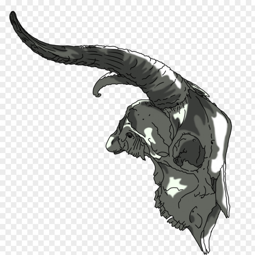 Goat Skull Dragon Reptile Drawing Jaw /m/02csf PNG