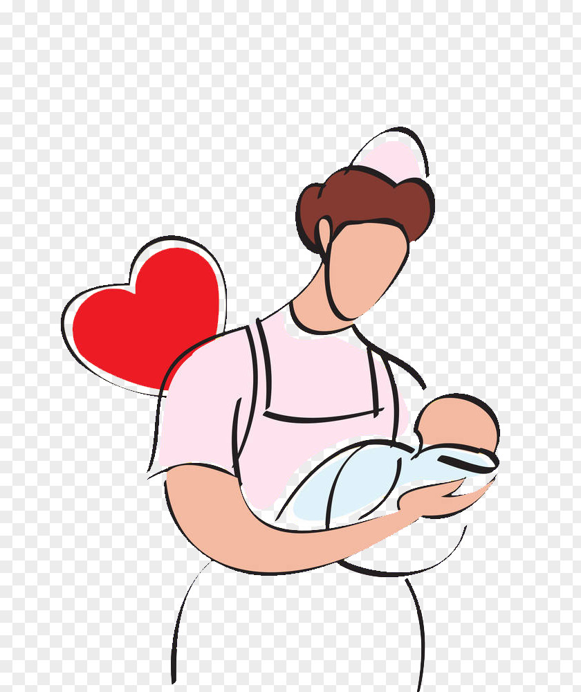 Illustration Nurse Newborn Baby Infant Nursing Breastfeeding Stock Photography Clip Art PNG