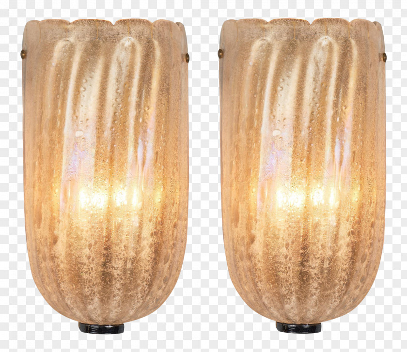 Light Fixture Sconce Murano Glass PNG