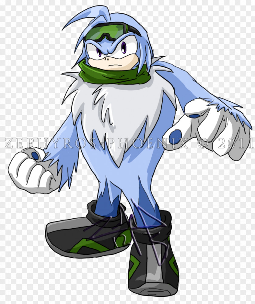 Phoenix Team Nextgen Sonic Riders Drive-In Yeti PNG