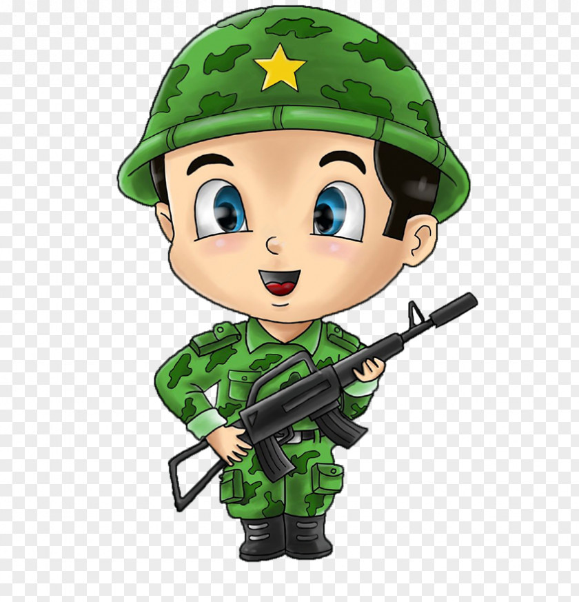 Soldier Cartoon Royalty-free Drawing PNG