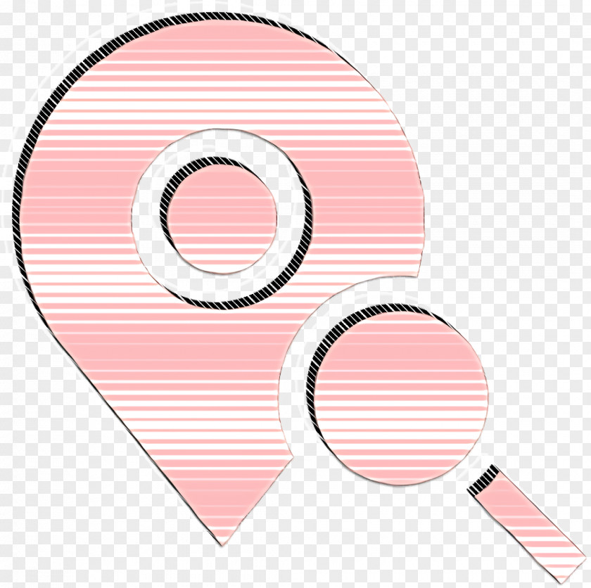 Solid Location Elements Icon Search Placeholder PNG