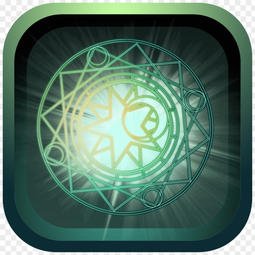 Spell Circle Symmetry PNG