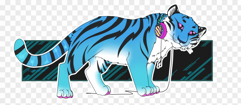 Tiger Illustration Cat Cartoon Design PNG