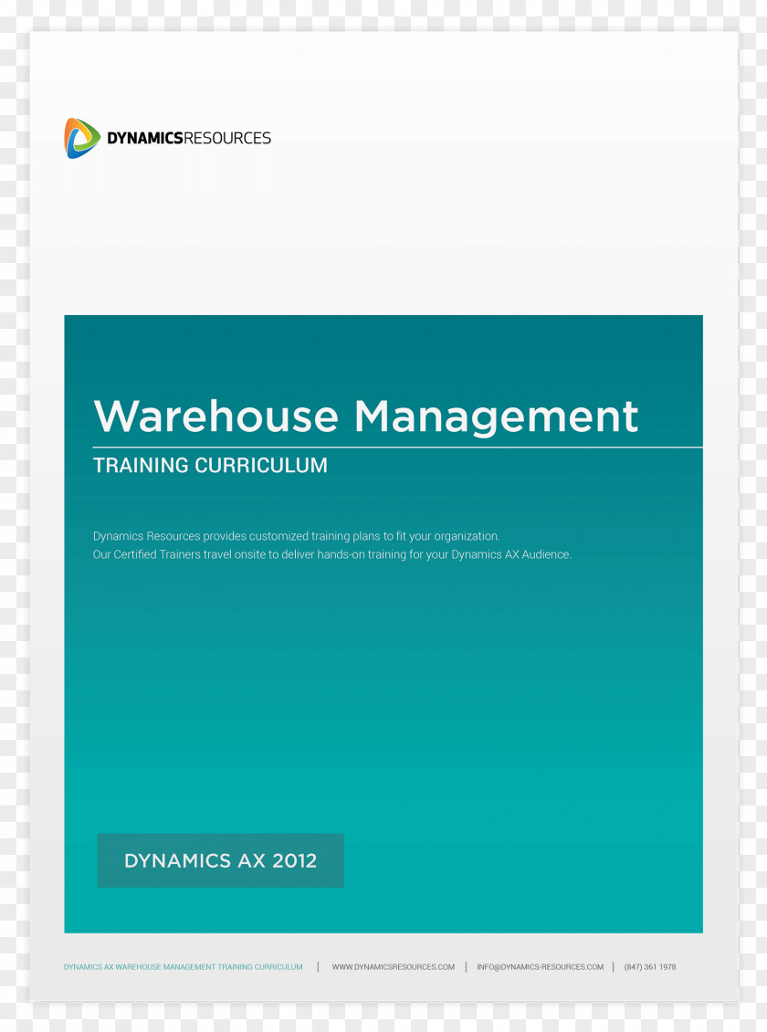 Warehouse Management Dynamics Resources Training Logo Multimedia Brand PNG